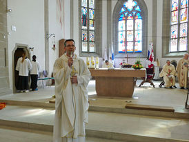 Feierlicher Gründungsgottesdienst der Pfarrei St. Heimerad (Foto: Karl-Franz Thiede)